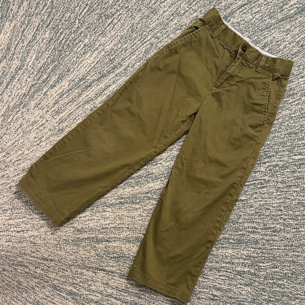 Mini Boden Boy’s Olive Green Chinos
